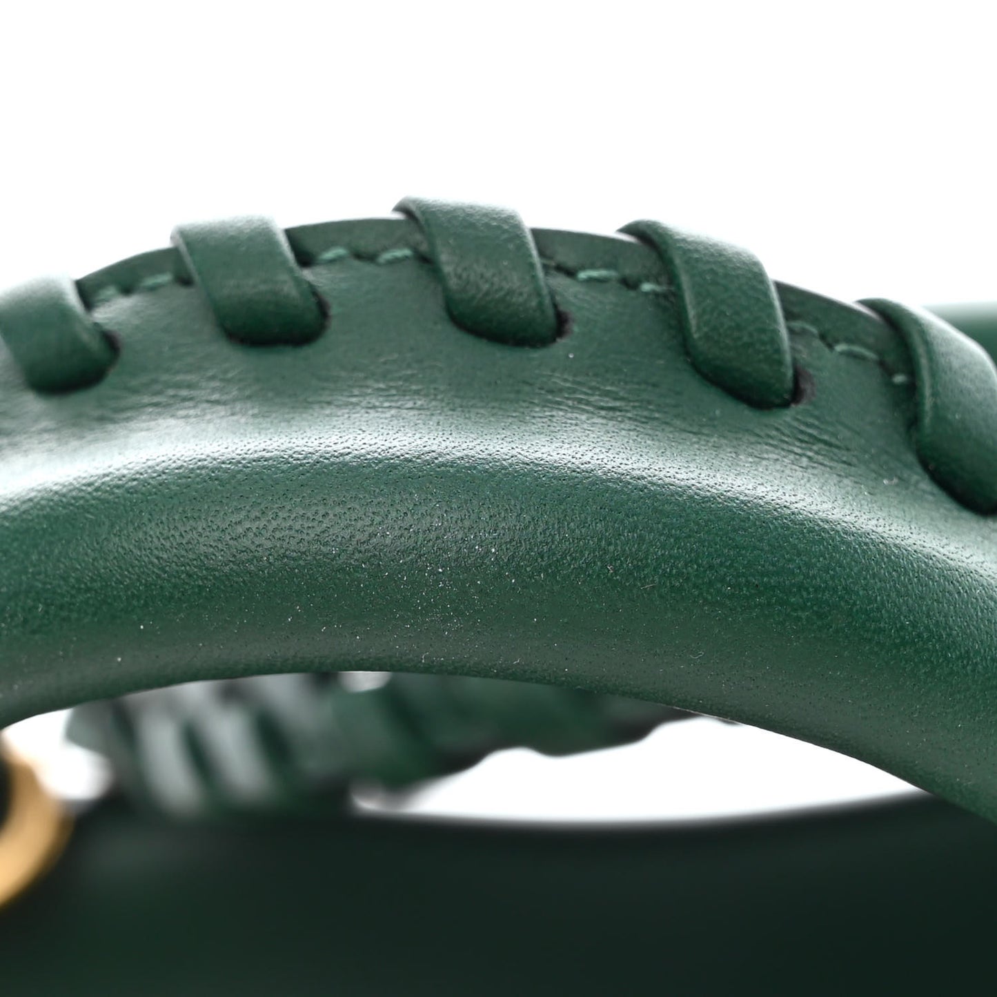 Smooth Calfskin Neo Classic Gold Hardware Mini City Forest Green