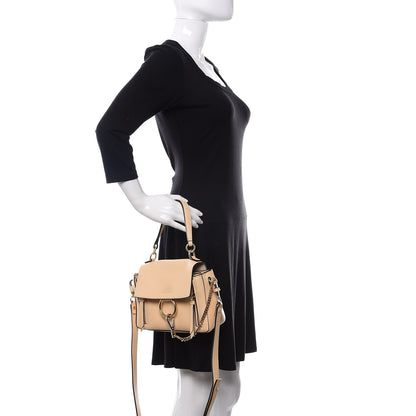 Chloe Calfskin Mini Faye Day Shoulder Bag Blondie Beige 3 of 10