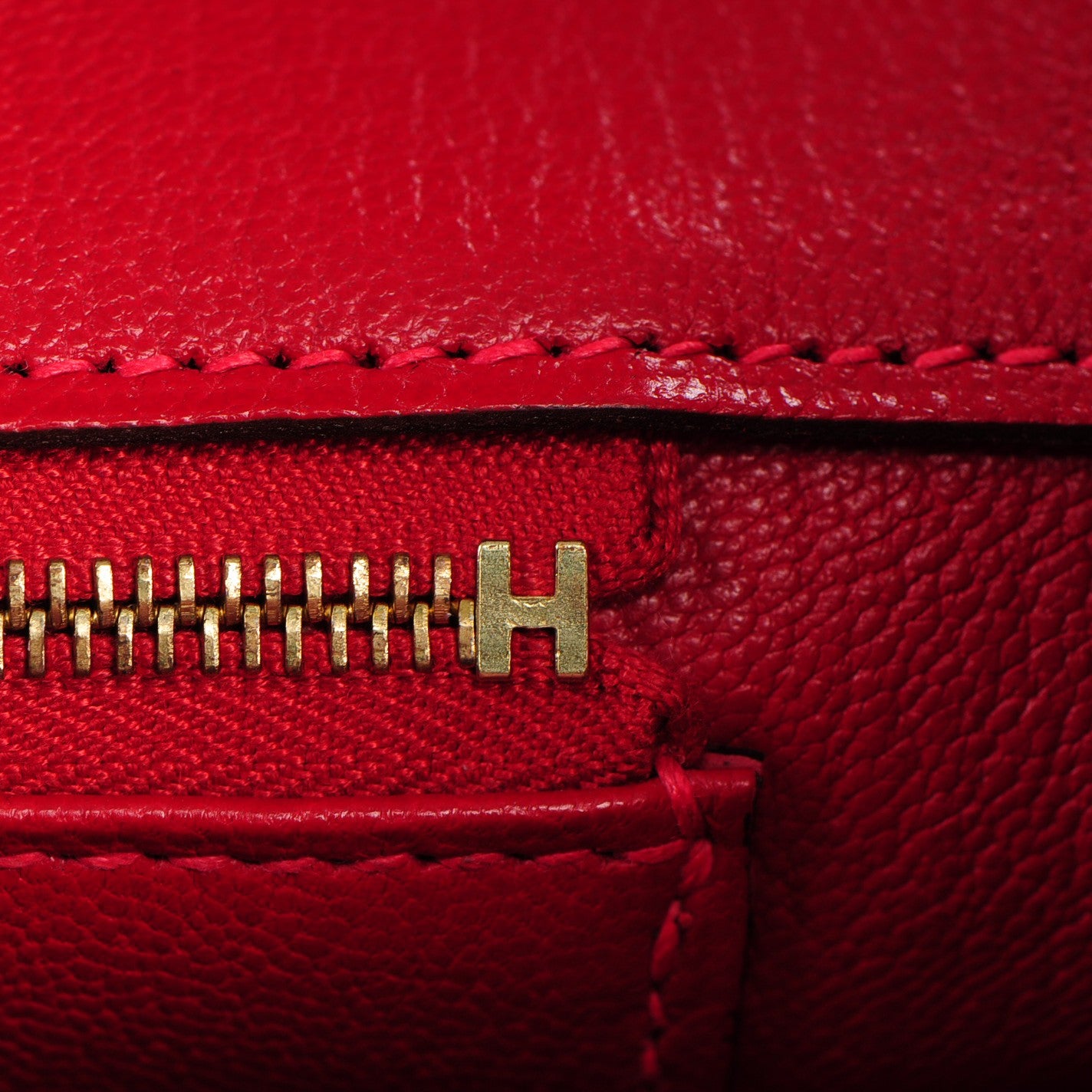 Epsom Birkin 35 Rouge Casaque