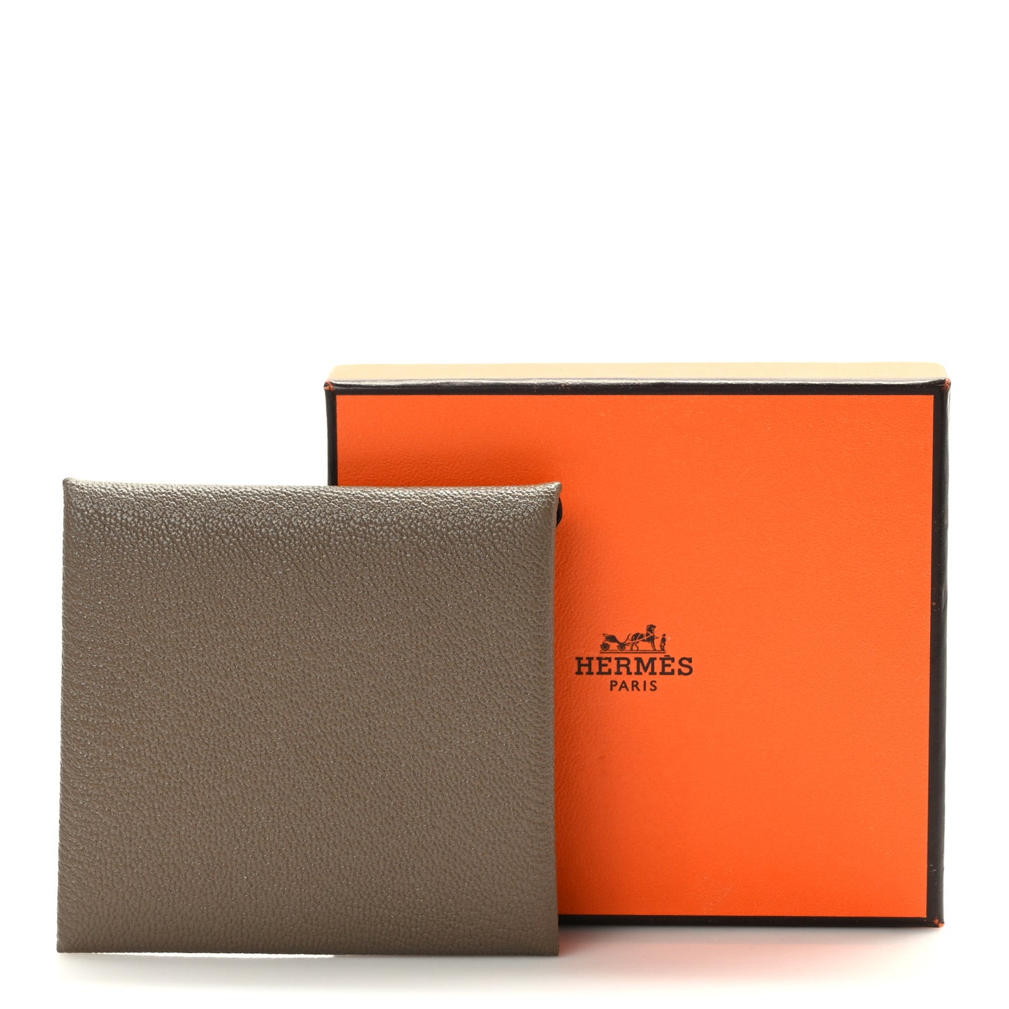 Chevre Mysore Bastia Coin Purse Etoupe