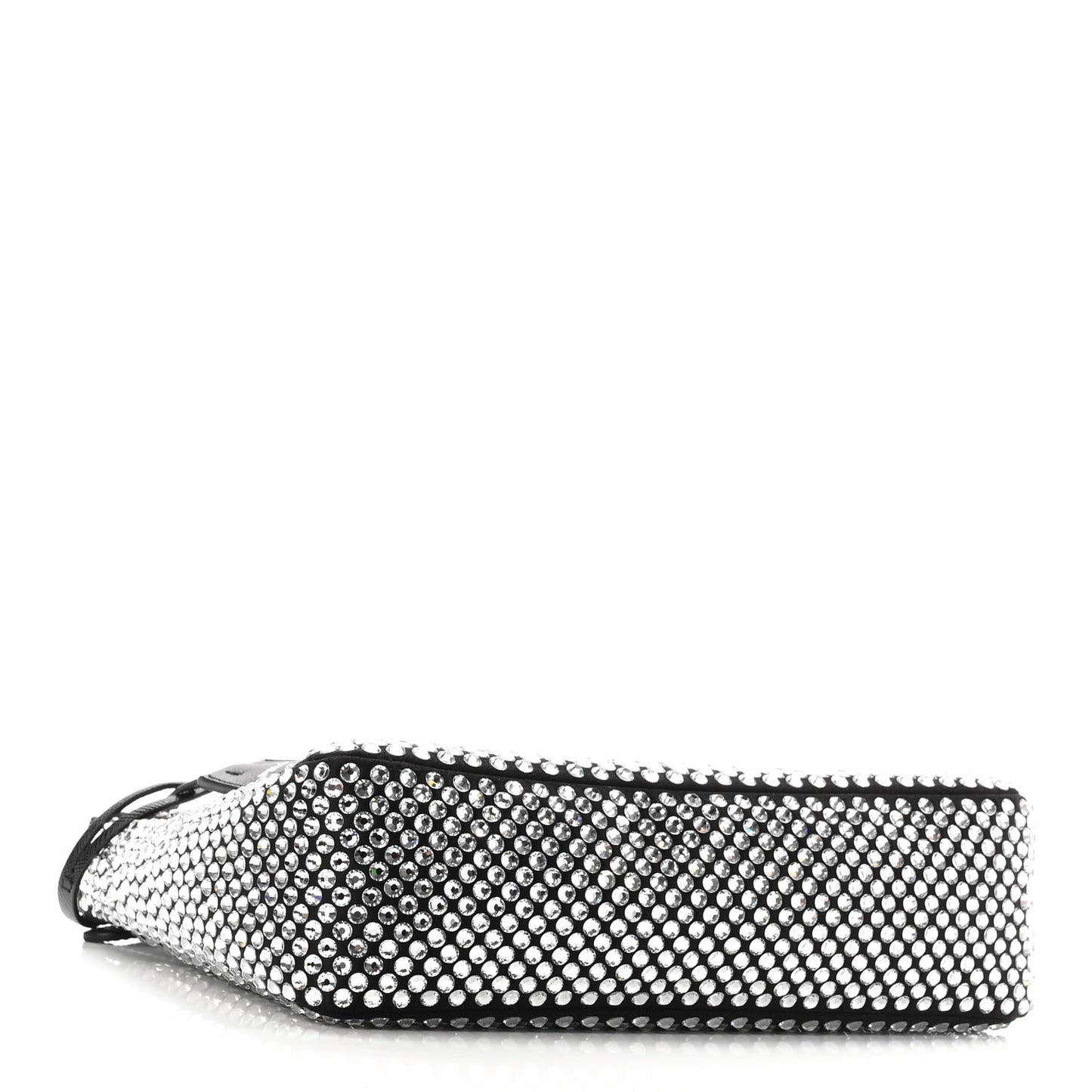 Satin Crystal Mini Re-Edition 2000 Bag Cristal