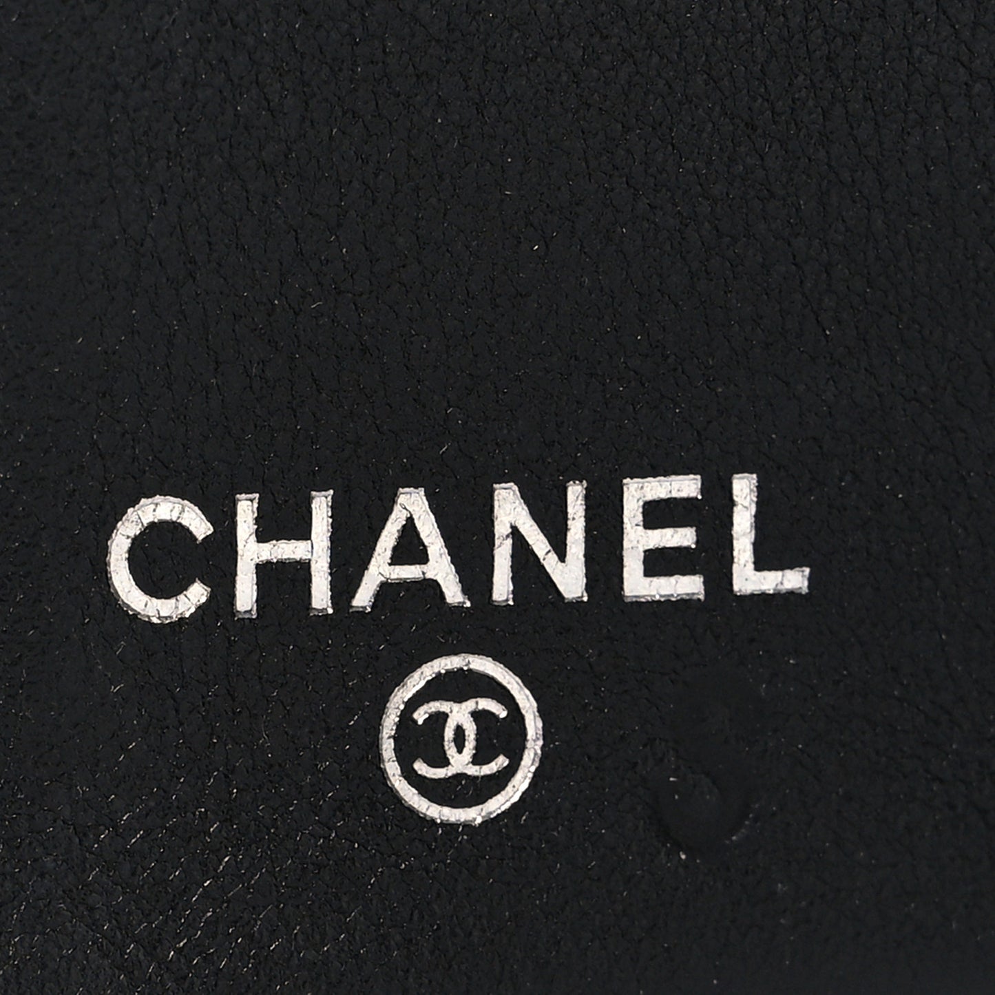 Patent Calfskin Quilted Yen Wallet So Black