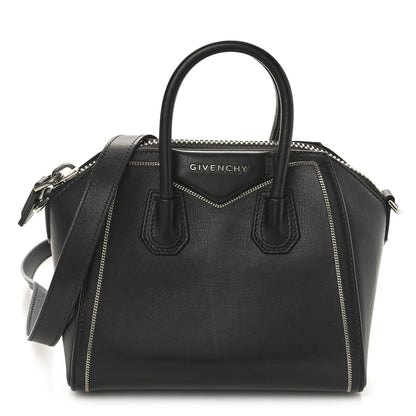 Givenchy Calfskin Chain Detail Mini Antigona Black 1 of 11