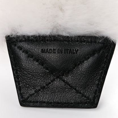 Givenchy Faux Fur Logo Bag Strap White 3 of 6