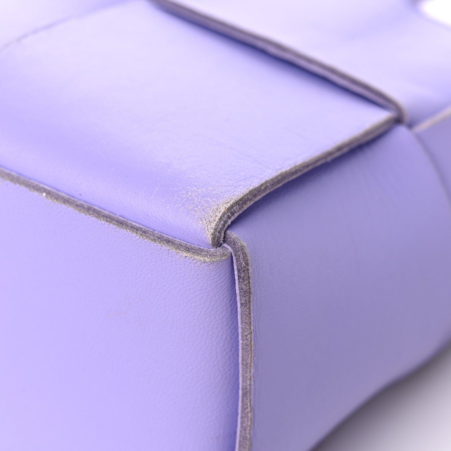 Nappa Maxi Intreccio Mini Arco Tote Wisteria