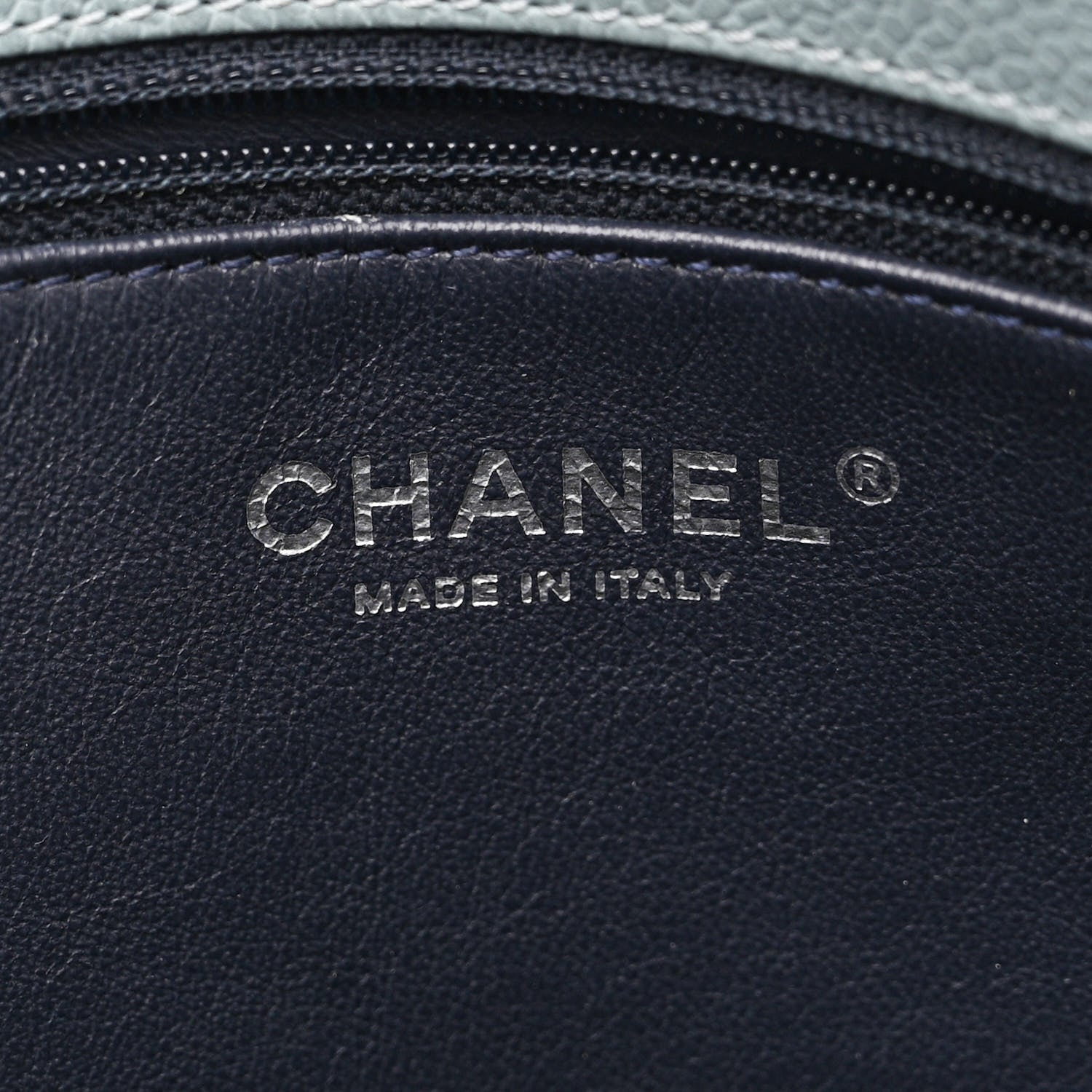 Chanel Caviar Lambskin Quilted Large Coco Break Shopping Bag Grey 10 of 15
