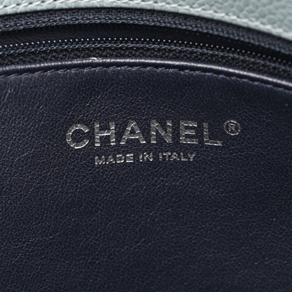 Chanel Caviar Lambskin Quilted Large Coco Break Shopping Bag Grey 10 of 15