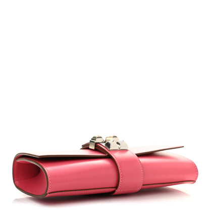Hermes Tadelakt Medor 23 Clutch Rose Lipstick 3 of 8