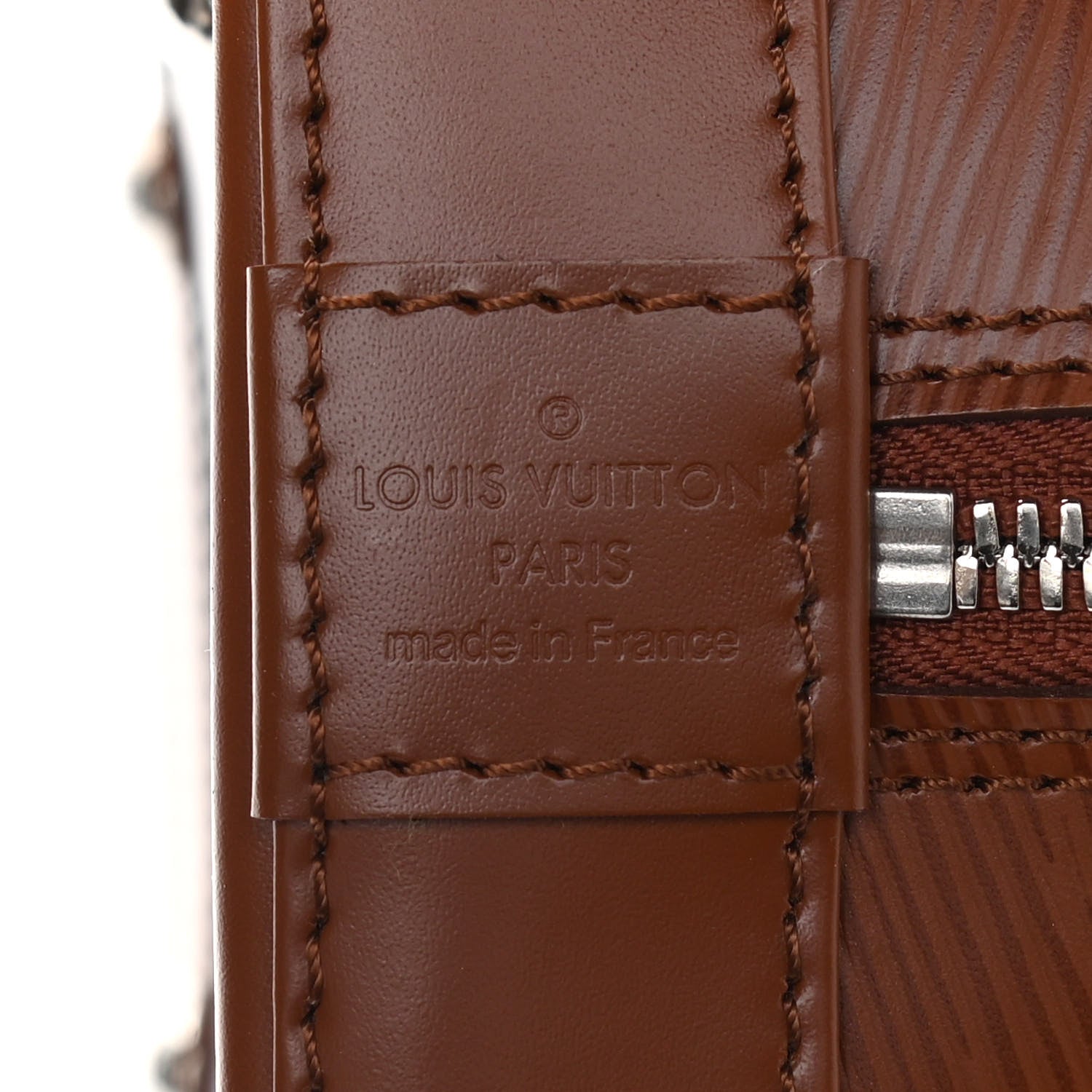 Louis Vuitton Epi Alma PM Cacao 5 of 9