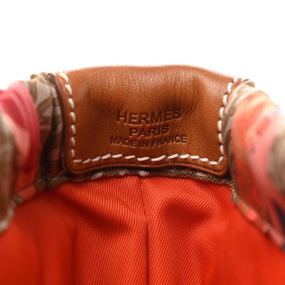 Hermes Silk Barenia Carre en Cravates Fourbi 20 PM Pouch 7 of 7