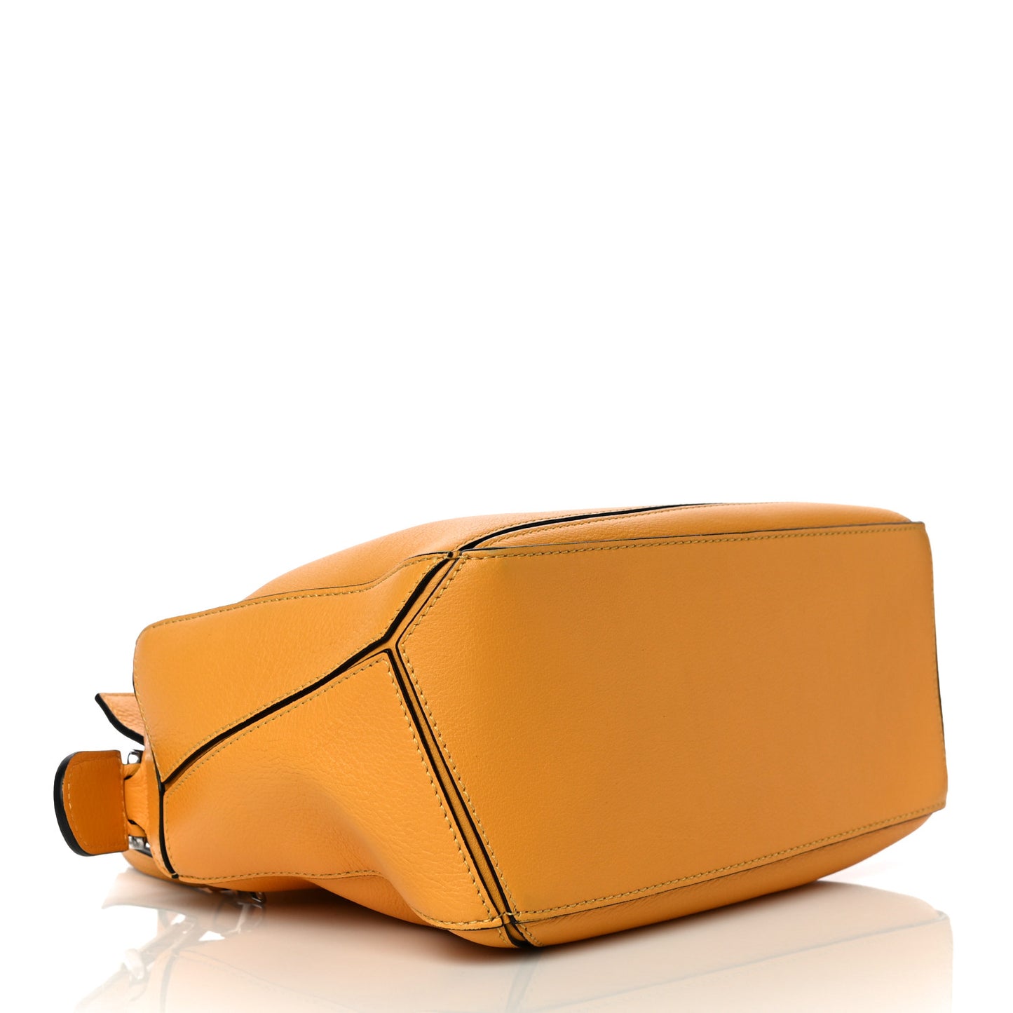 Calfskin Small Puzzle Bag Narcisus Yellow