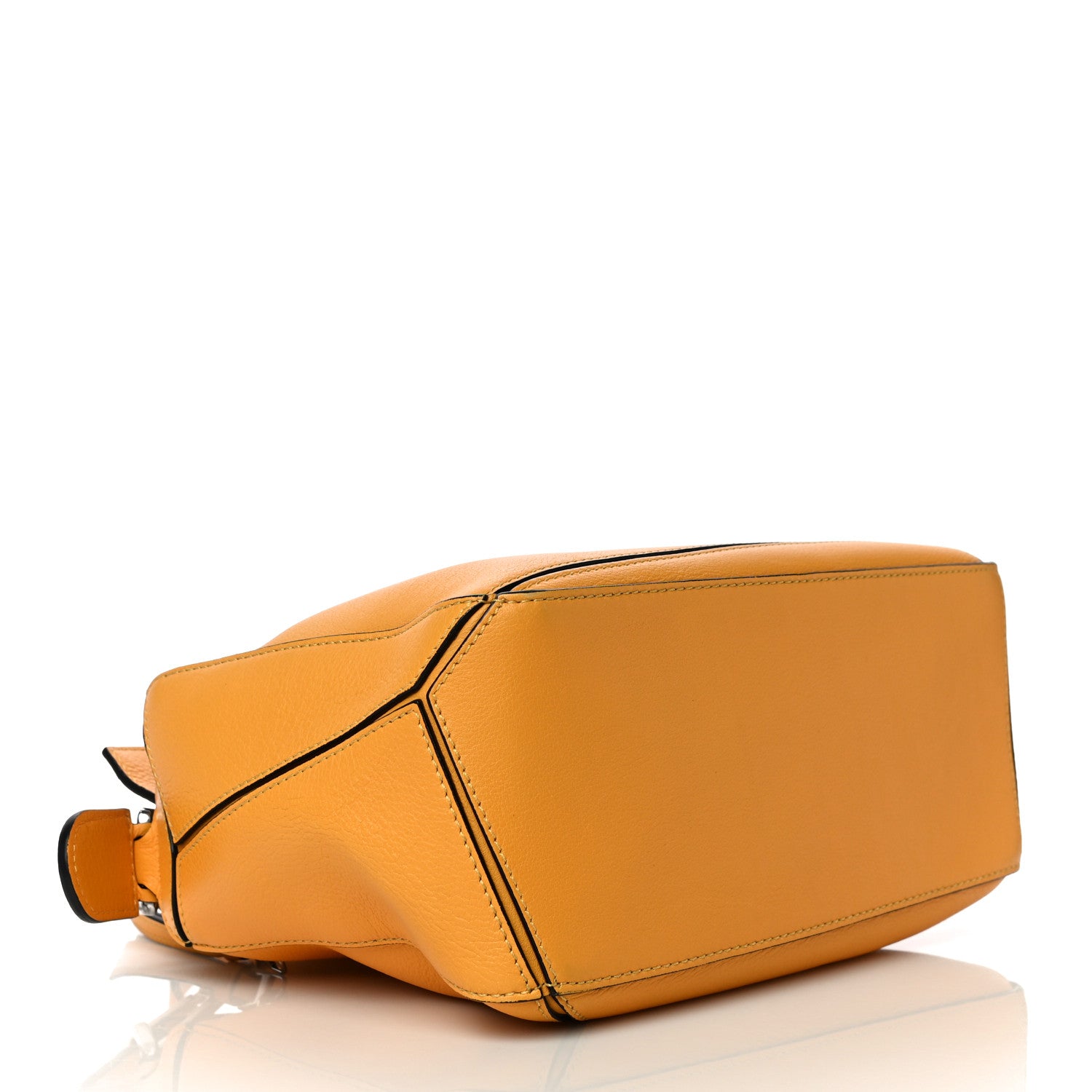 Loewe Calfskin Small Puzzle Bag Narcisus Yellow 3 of 9