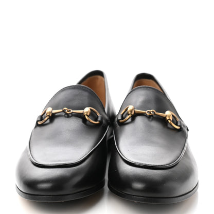 Gucci Calfskin Womens Jordaan Loafers 36.5 Black 2 of 9
