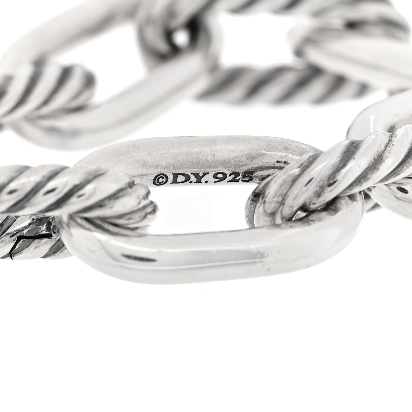 Sterling Silver 13.5mm Madison Chain Bracelet