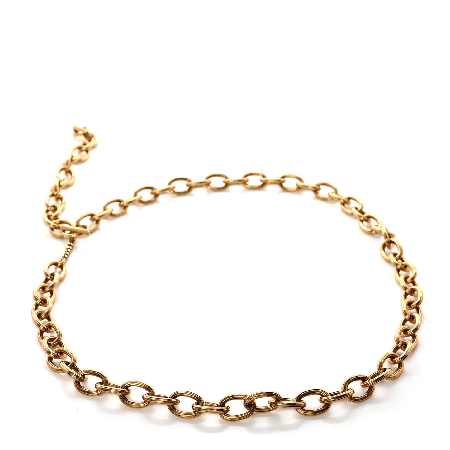 Maillon Chain Belt Light Bronze