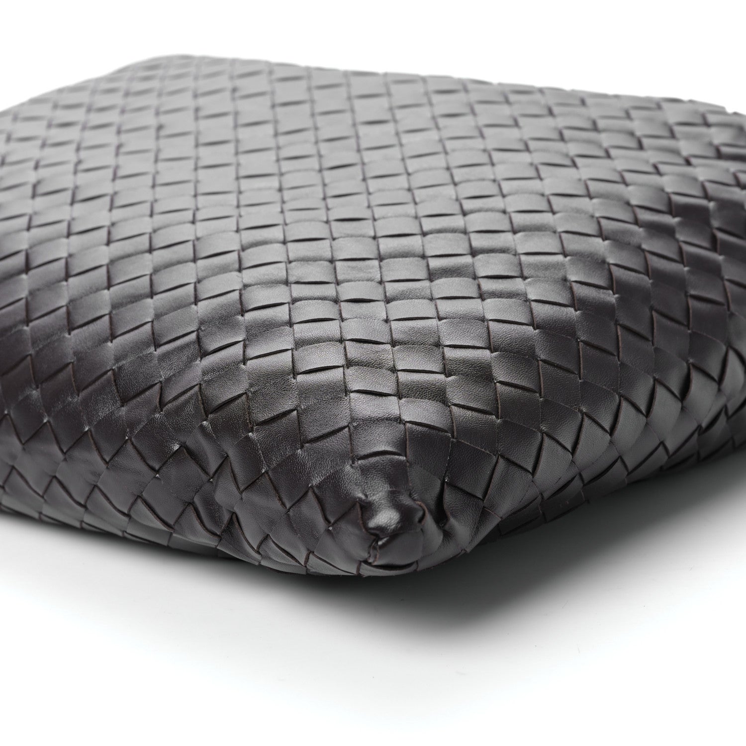 Bottega Veneta Calfskin Intrecciato Large Hop Ebano 8 of 8