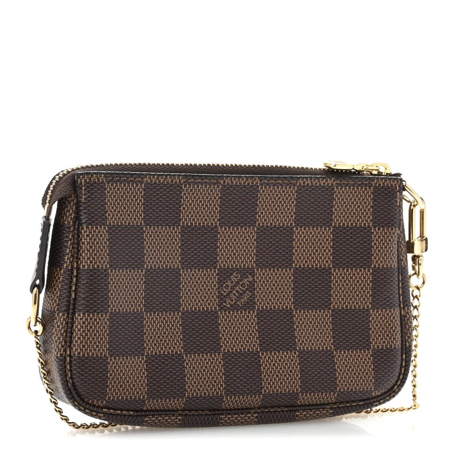 Louis Vuitton Damier Ebene Mini Pochette Accessories 3 of 9