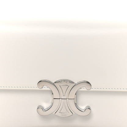 Celine Shiny Calfskin Medium Lola Bag Blanc De Blanc 7 of 9