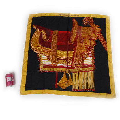 Hermes Silk Selle D Apparat Marocaine Scarf 90 2 of 6