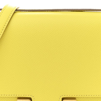 Hermes Epsom Constance 18 Lime 9 of 13