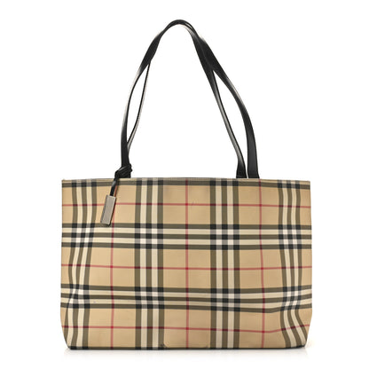 Burberry House Check Medium Tote Black 1 of 11