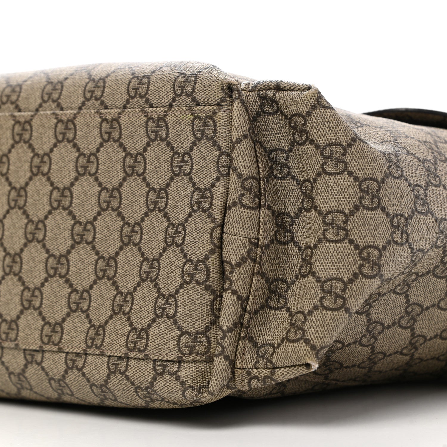 Gucci GG Plus Monogram Messenger Diaper Bag Dark Brown 10 of 14