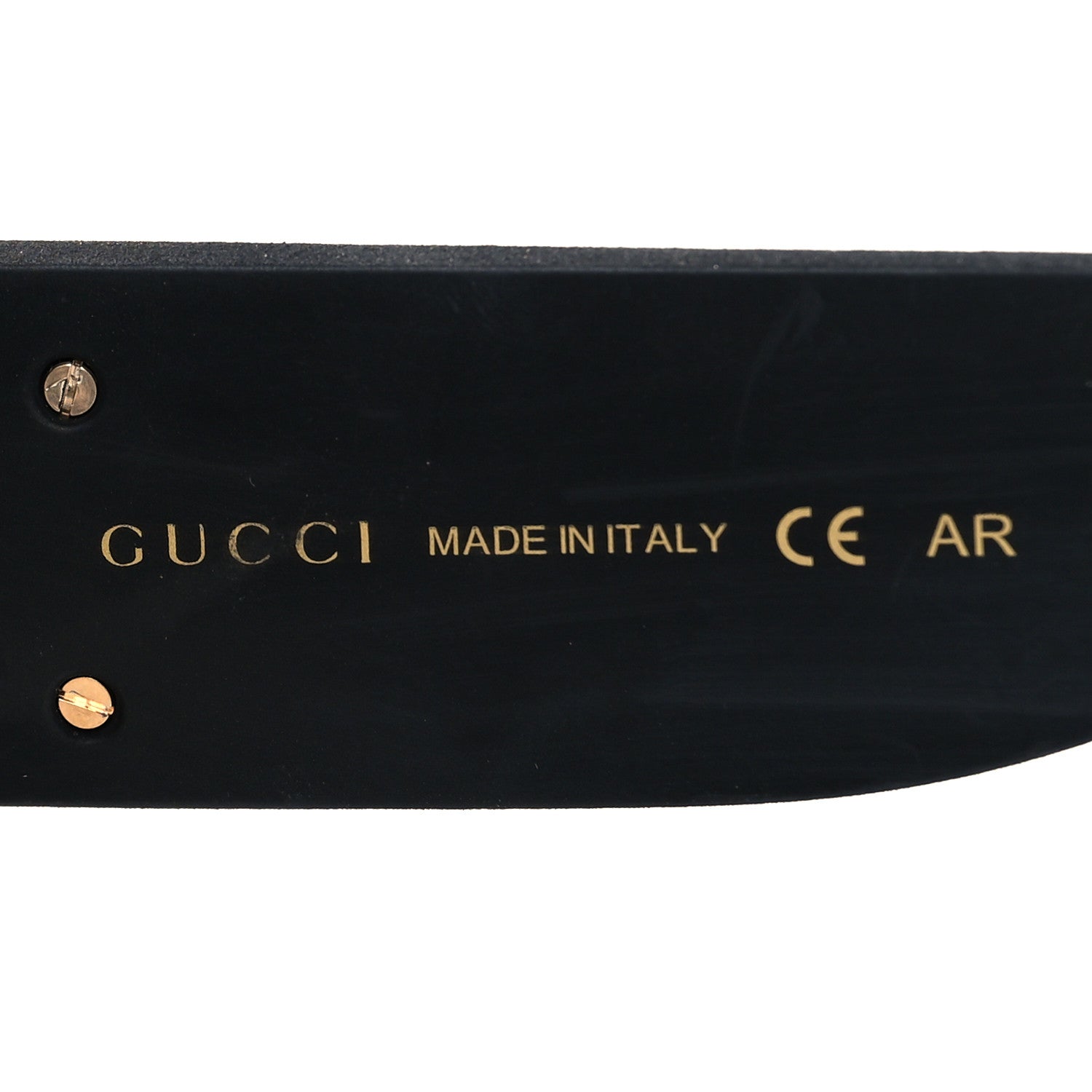 Gucci Square Frame GG0102S Sunglasses Glitter Gold Multi 5 of 7