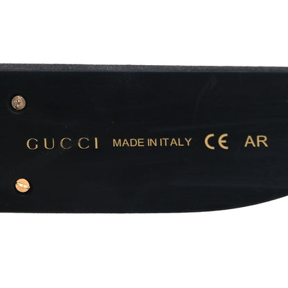 Gucci Square Frame GG0102S Sunglasses Glitter Gold Multi 5 of 7