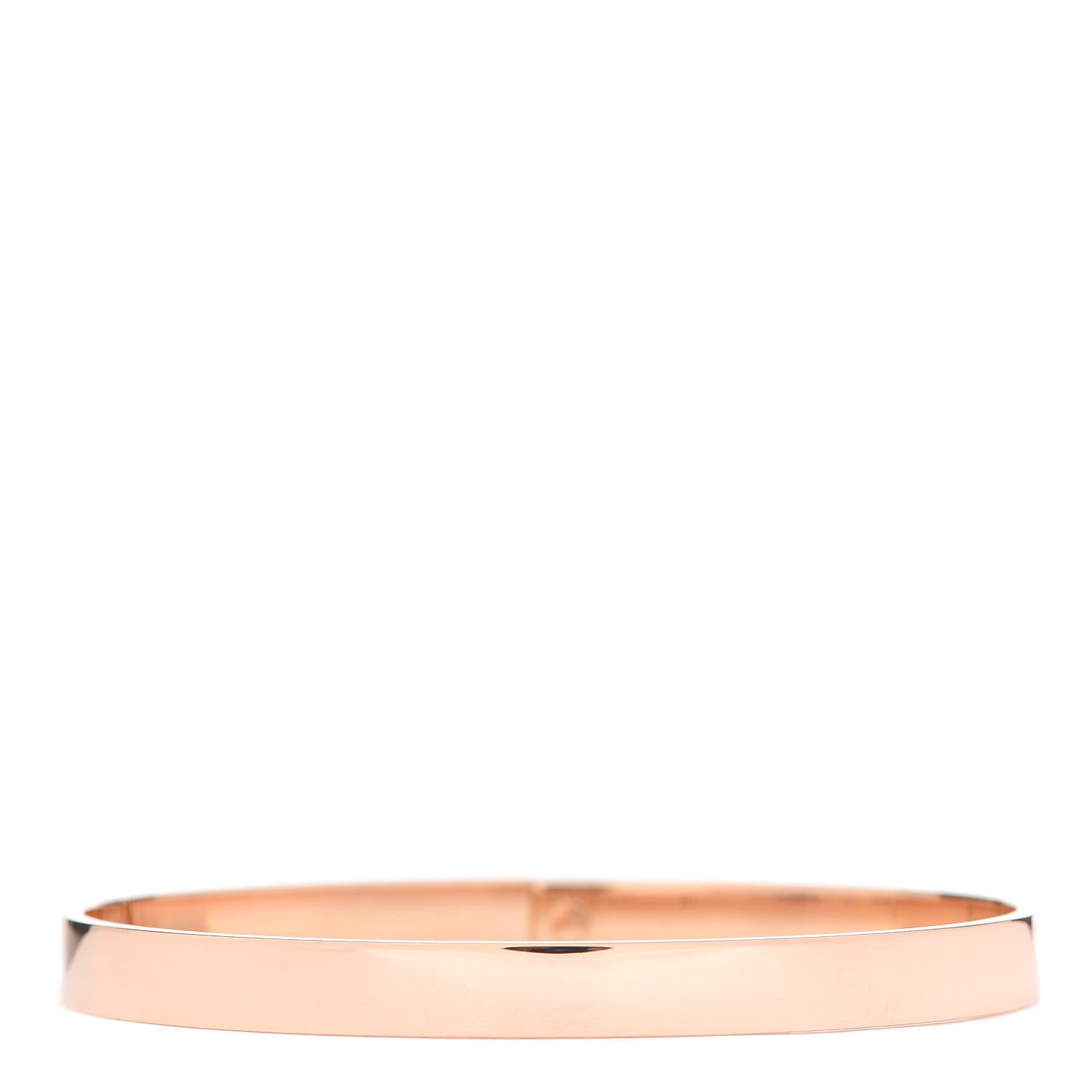 Hermes 18K Rose Gold Diamond PM Kelly Bracelet SH 3 of 6
