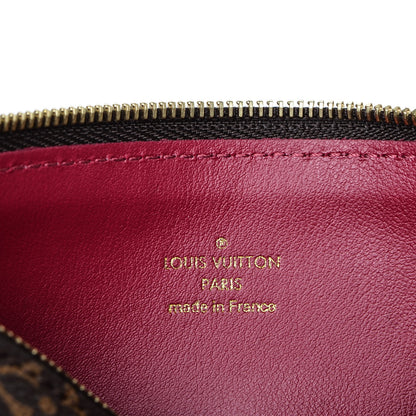Louis Vuitton Monogram Felicie Chain Wallet Zippered Insert 6 of 6