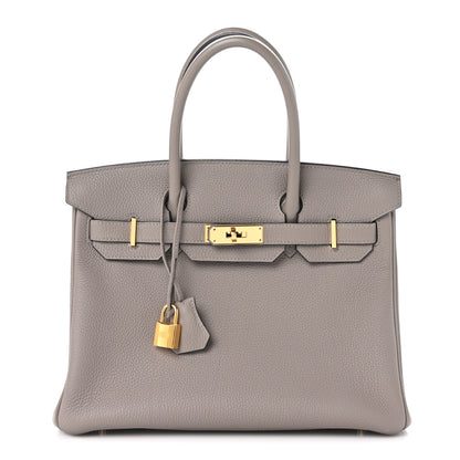 Hermes Togo BIRKIN 30 Gris Asphalte 1 of 11