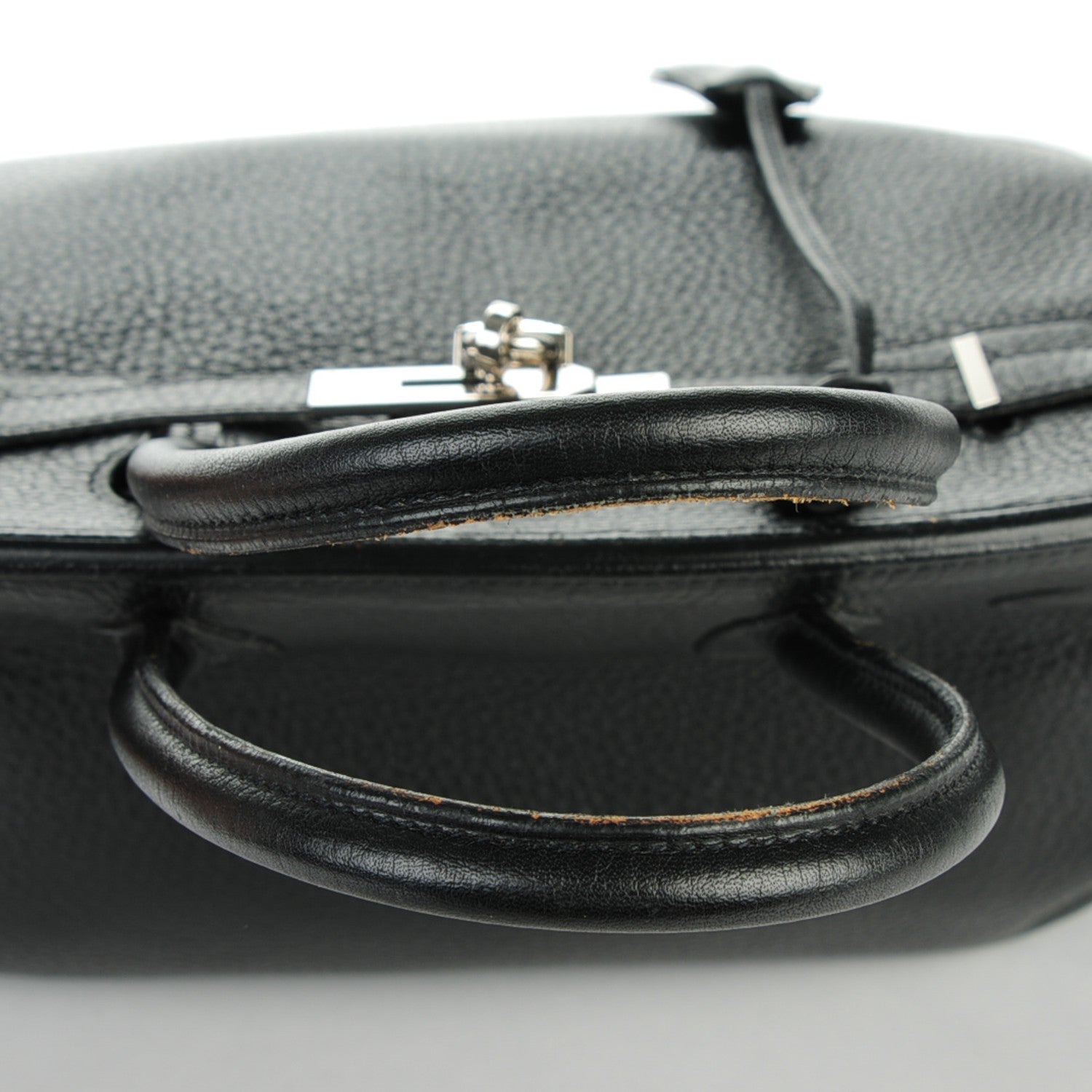 Hermes Taurillon Clemence Birkin 30 Black 7 of 31