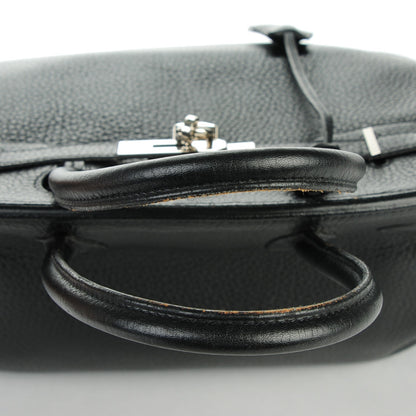 Hermes Taurillon Clemence Birkin 30 Black 7 of 31