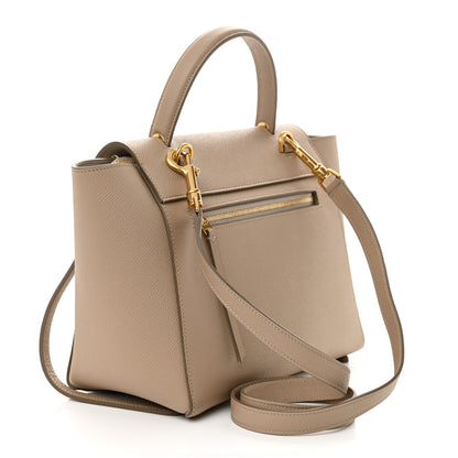 Celine Grained Calfskin Micro Belt Bag Light Taupe 3 of 10