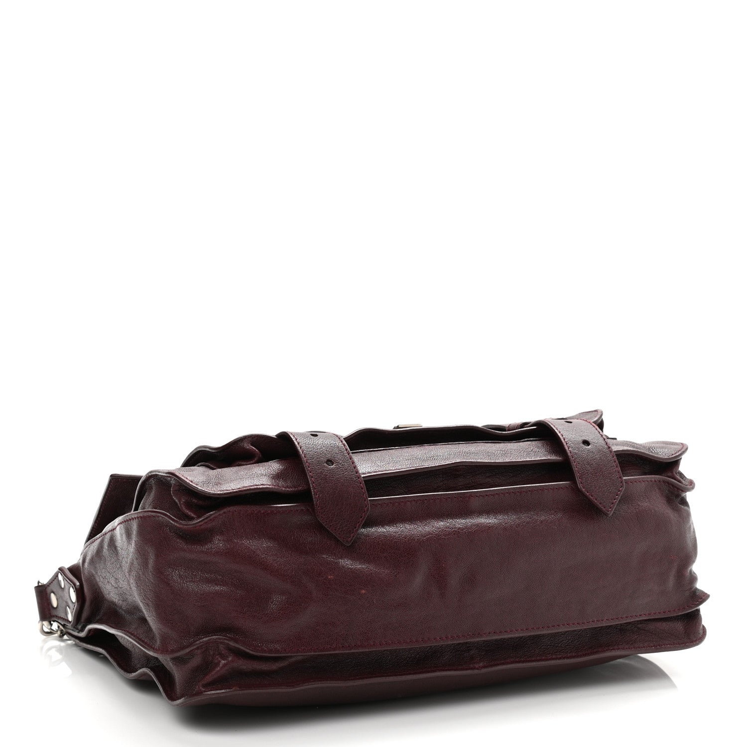 Proenza Schouler Lambskin Medium PS1 Satchel Burgundy 3 of 12