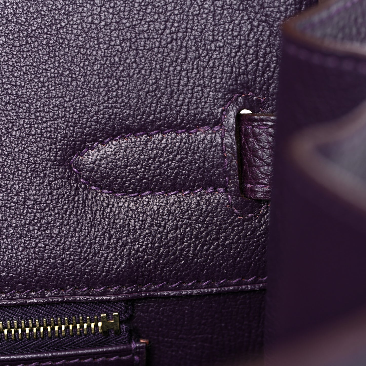 Togo Birkin 35 Raisin