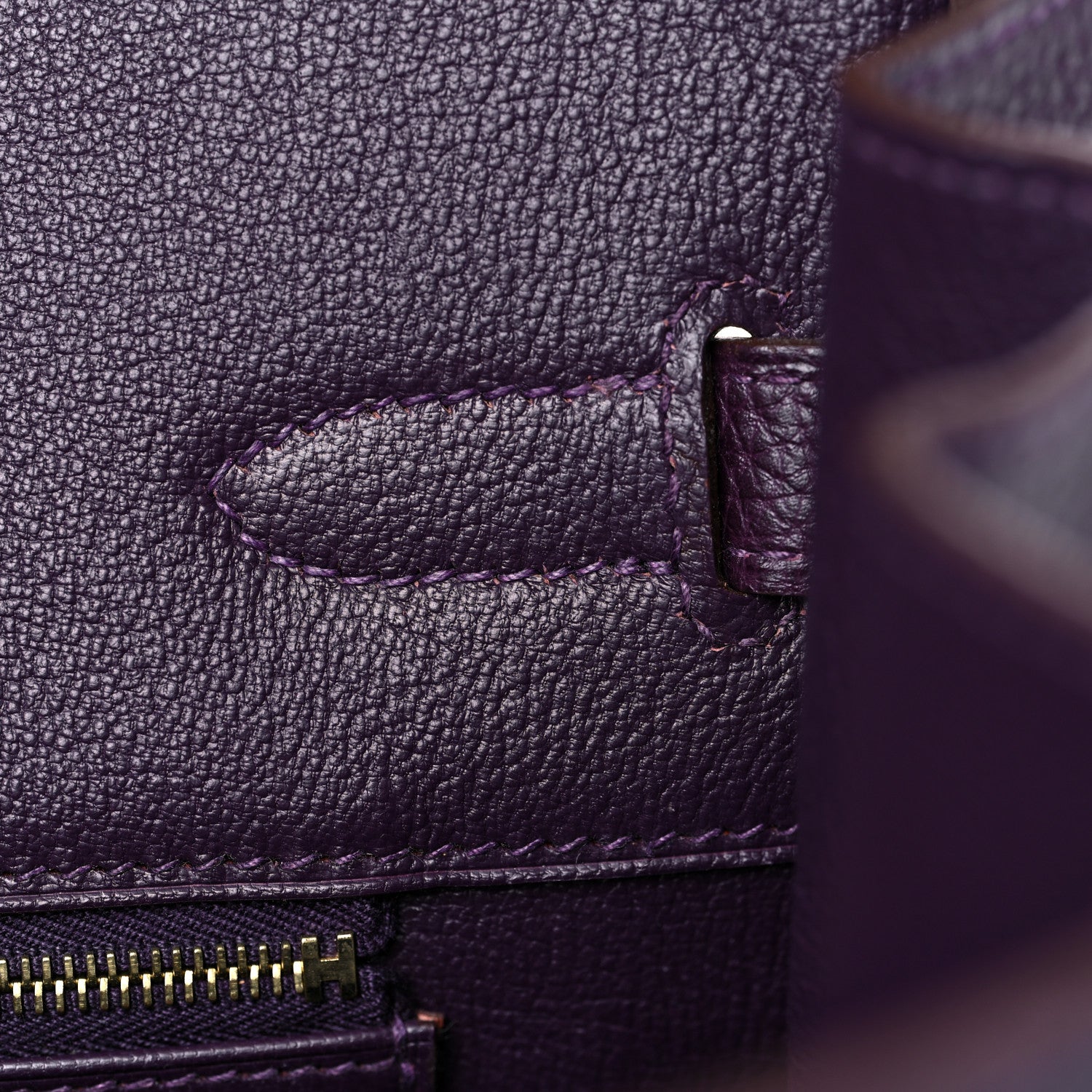 Hermes Togo Birkin 35 Raisin 25 of 37