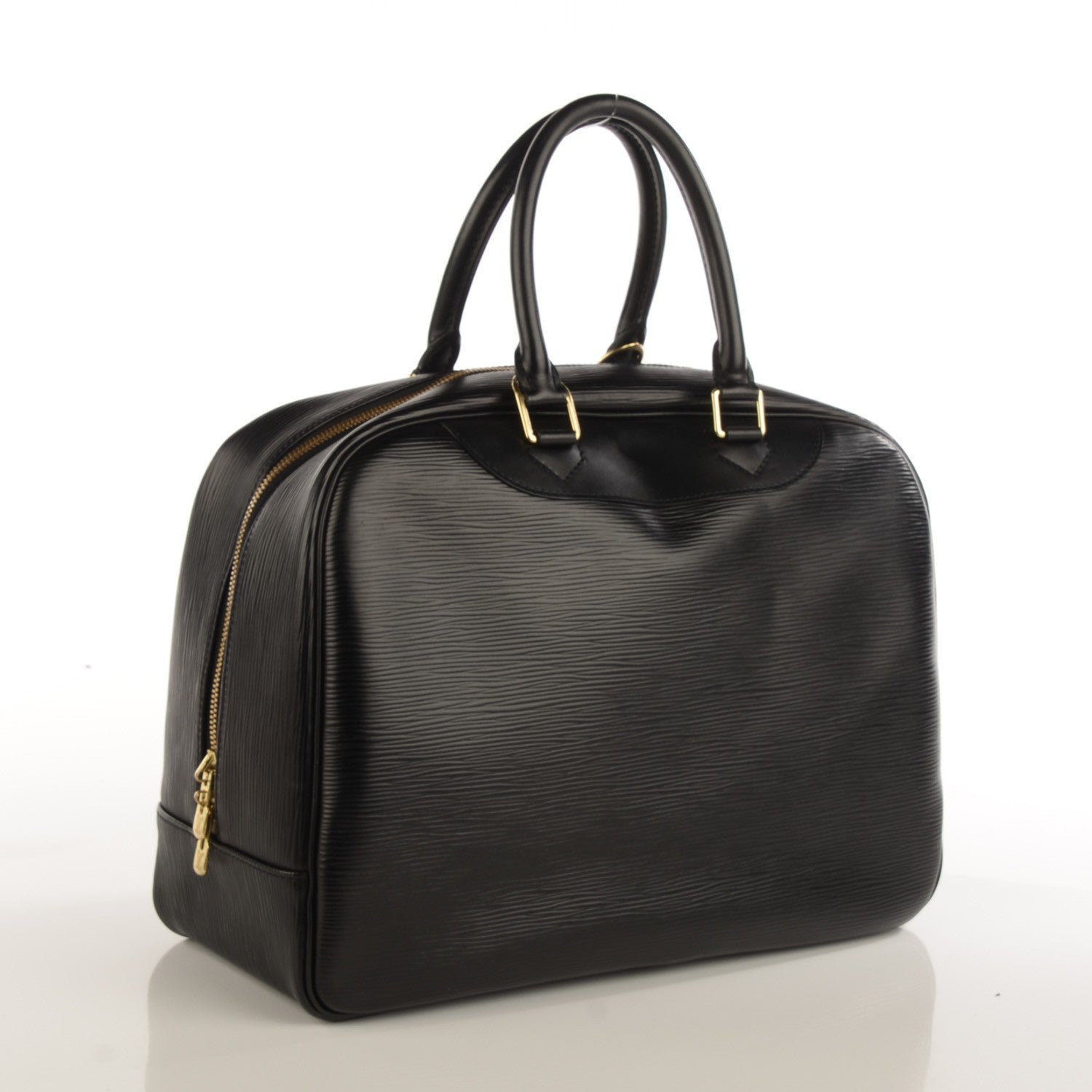 Louis Vuitton Epi Deauville Black 3 of 7