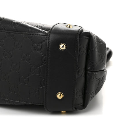 Gucci Guccissima Small Pelham Shoulder Bag Black 10 of 10