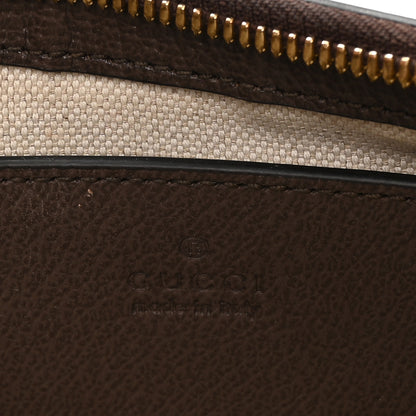 Gucci GG Supreme Monogram Textured Dollar Calfskin Web Small Ophidia GG Handbag Beige Ebony New Acero 6 of 11