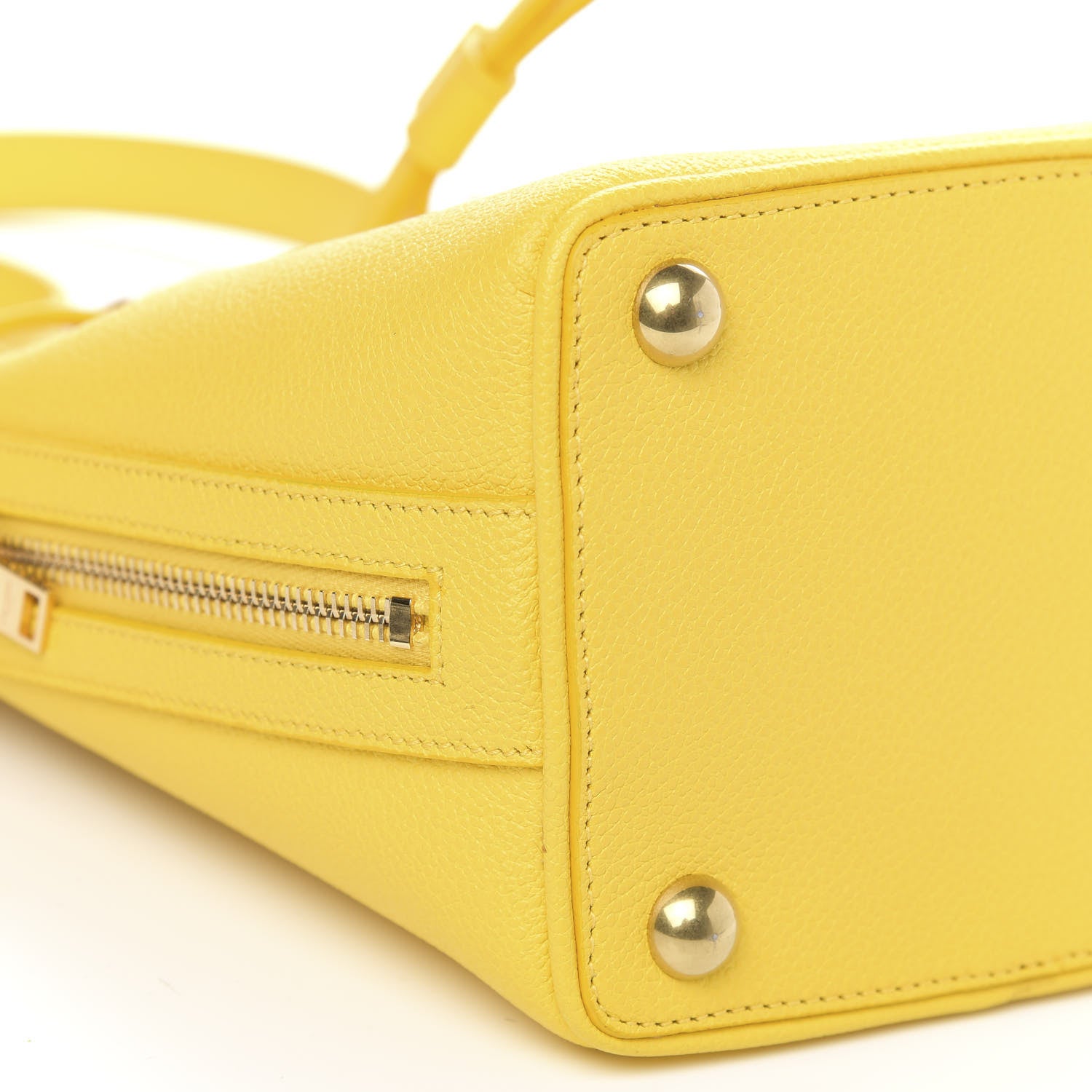 Saint Laurent Calfskin Small Emmanuelle Bucket Bag Soleil 8 of 9