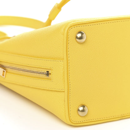 Saint Laurent Calfskin Small Emmanuelle Bucket Bag Soleil 8 of 9