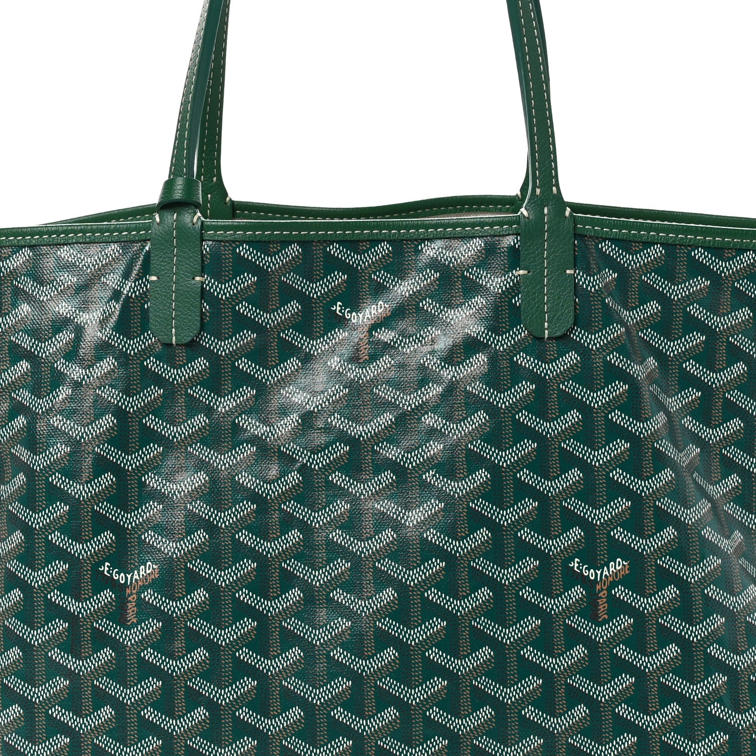 Goyard Goyardine Saint Louis PM Green 9 of 11