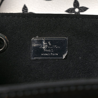 Louis Vuitton Patent Monogram Hot Springs Backpack Black White 6 of 8