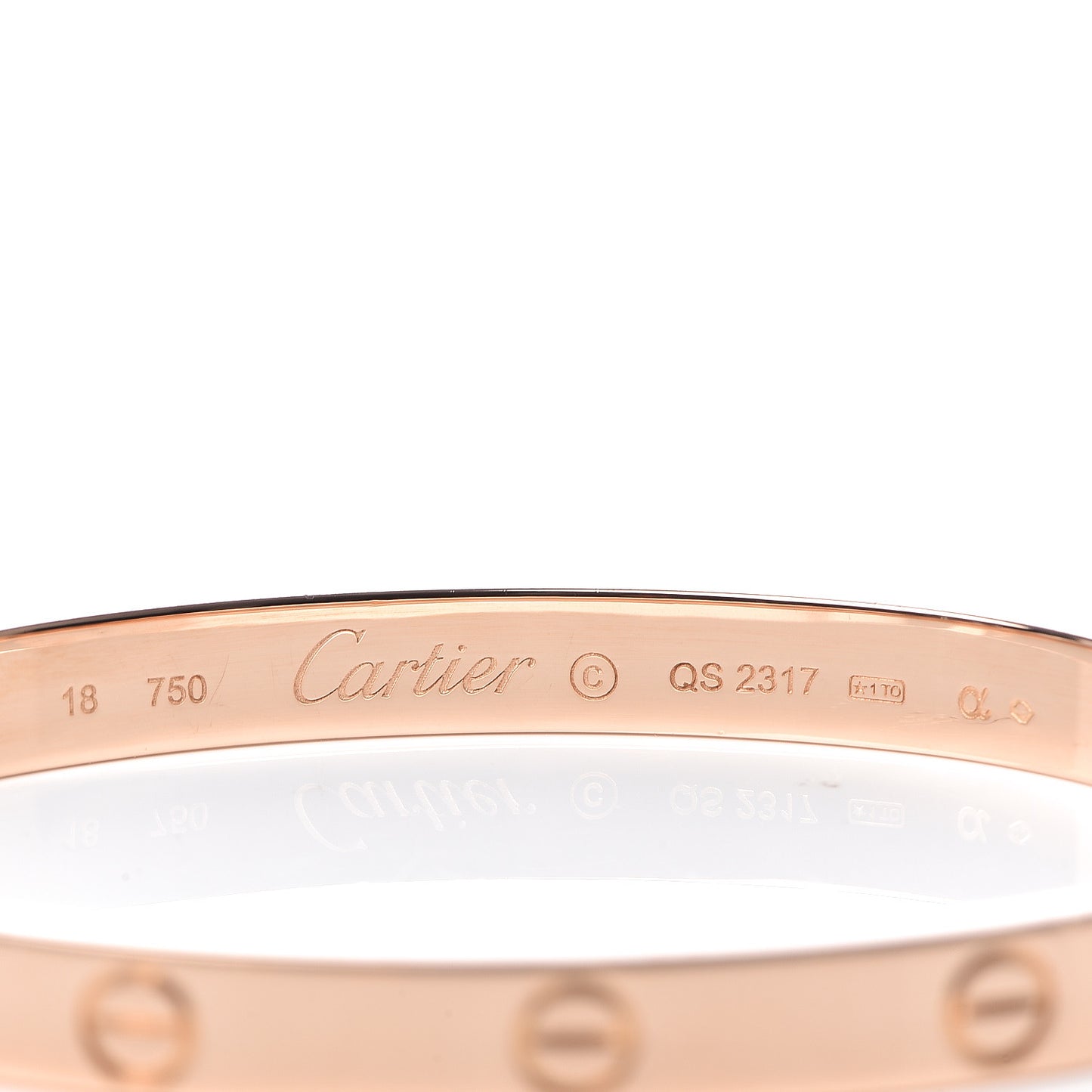 18K Pink Gold LOVE Bracelet 18