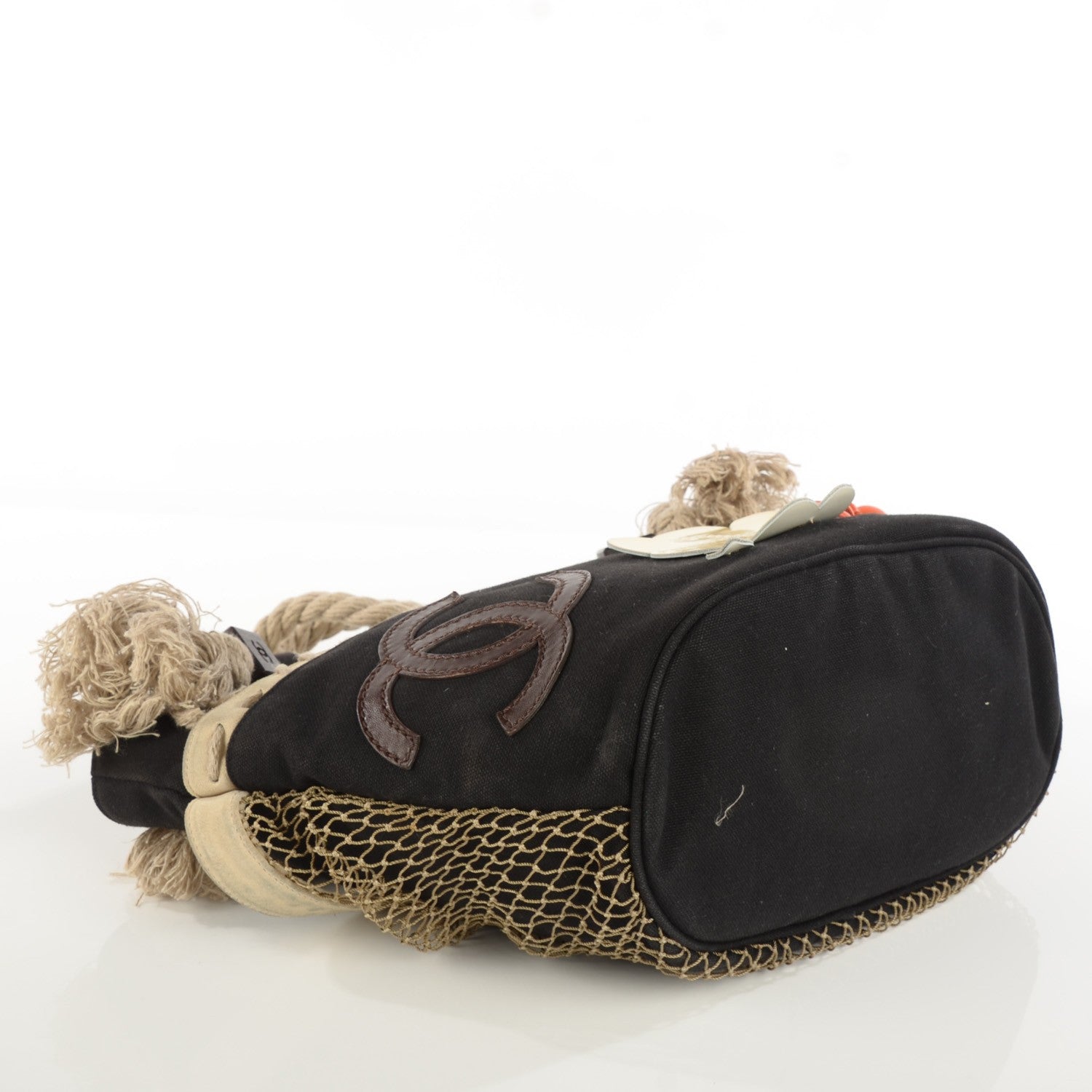 Chanel Canvas Cruise Rope Cabas Tote Black 4 of 7