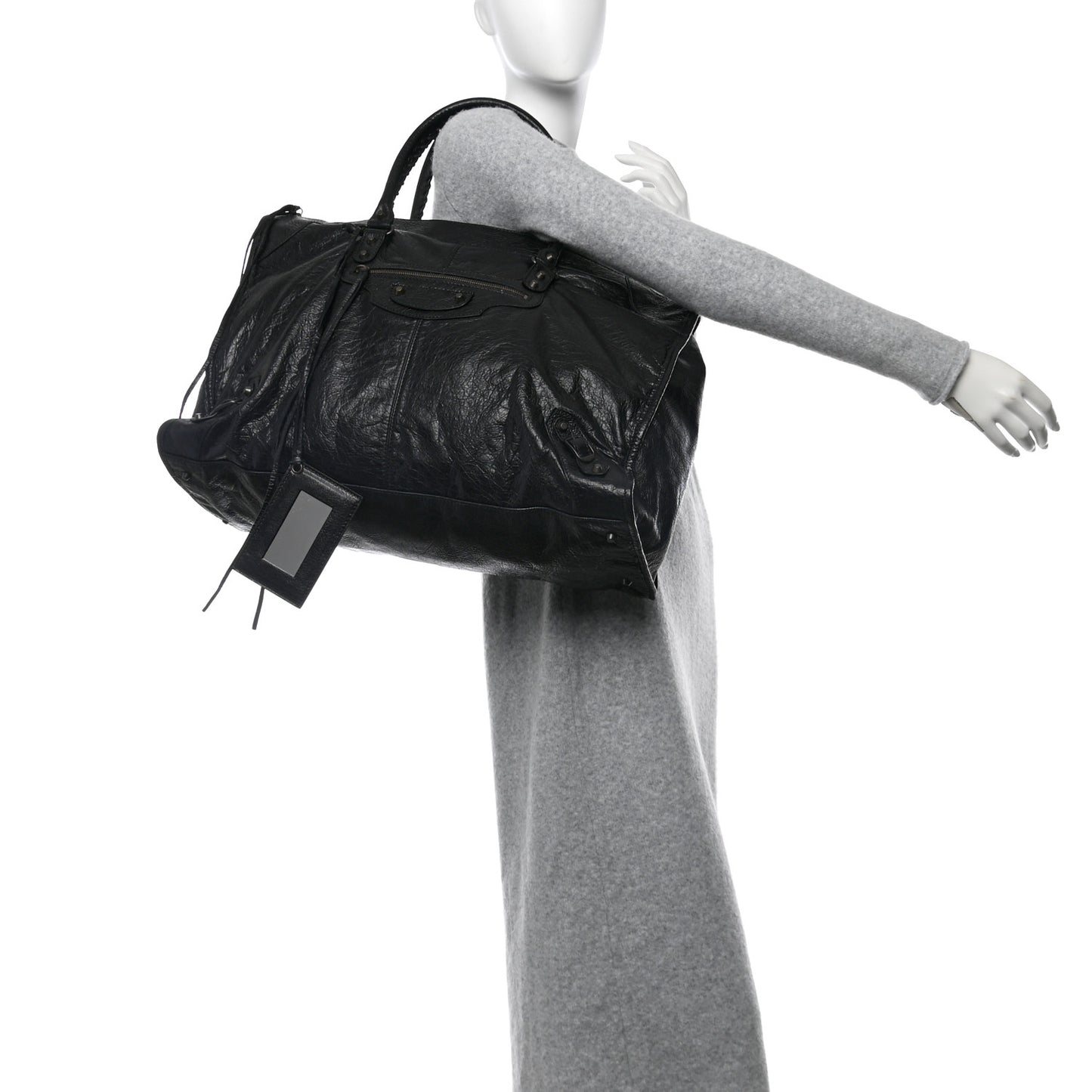 Agneau Classic Hardware Weekender Black