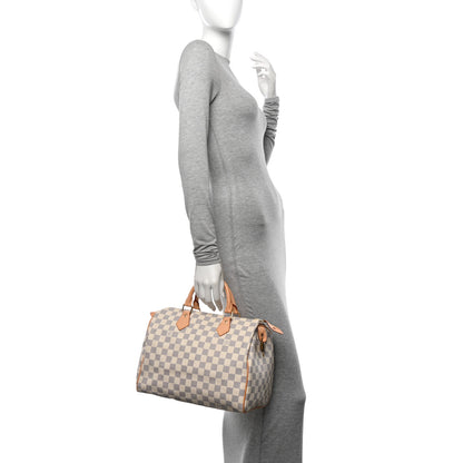 Louis Vuitton Damier Azur Speedy 30 2 of 10