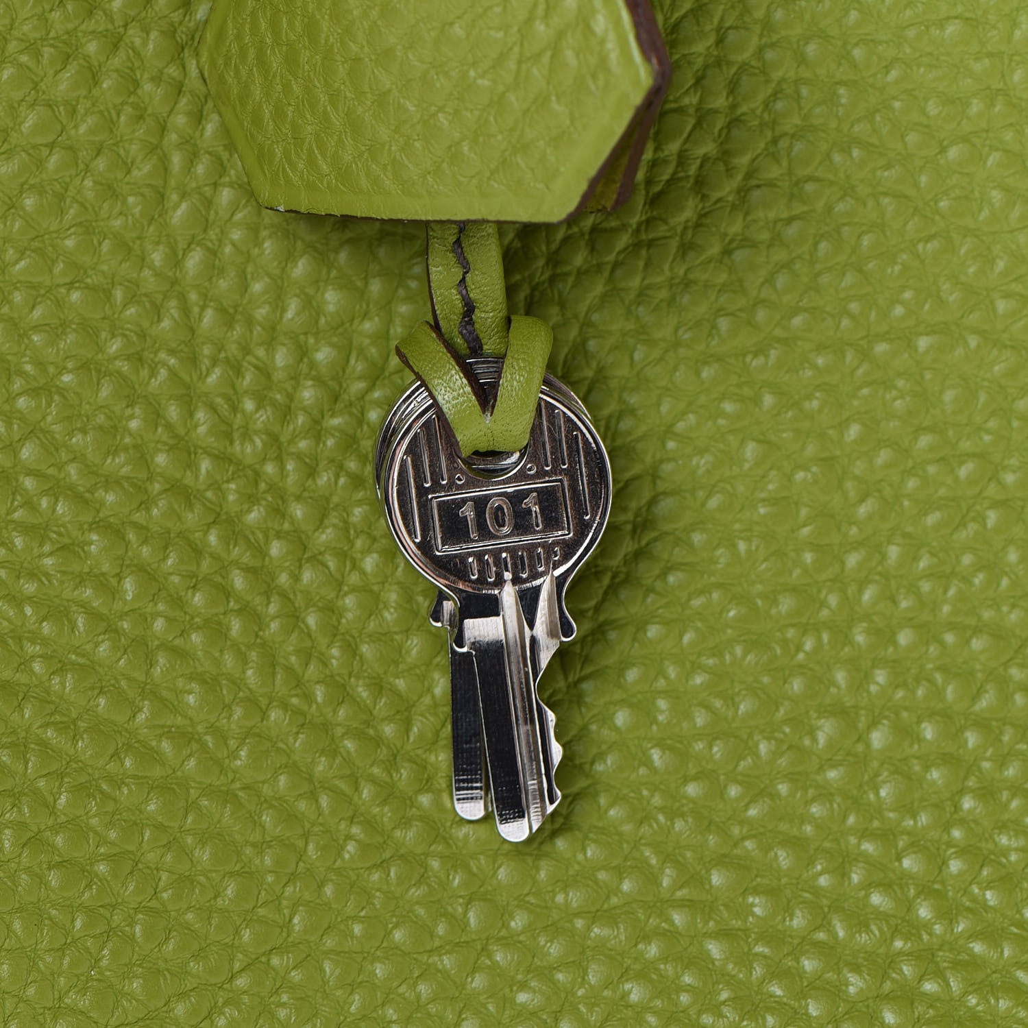 Hermes Togo Birkin 35 Vert Anis 27 of 37