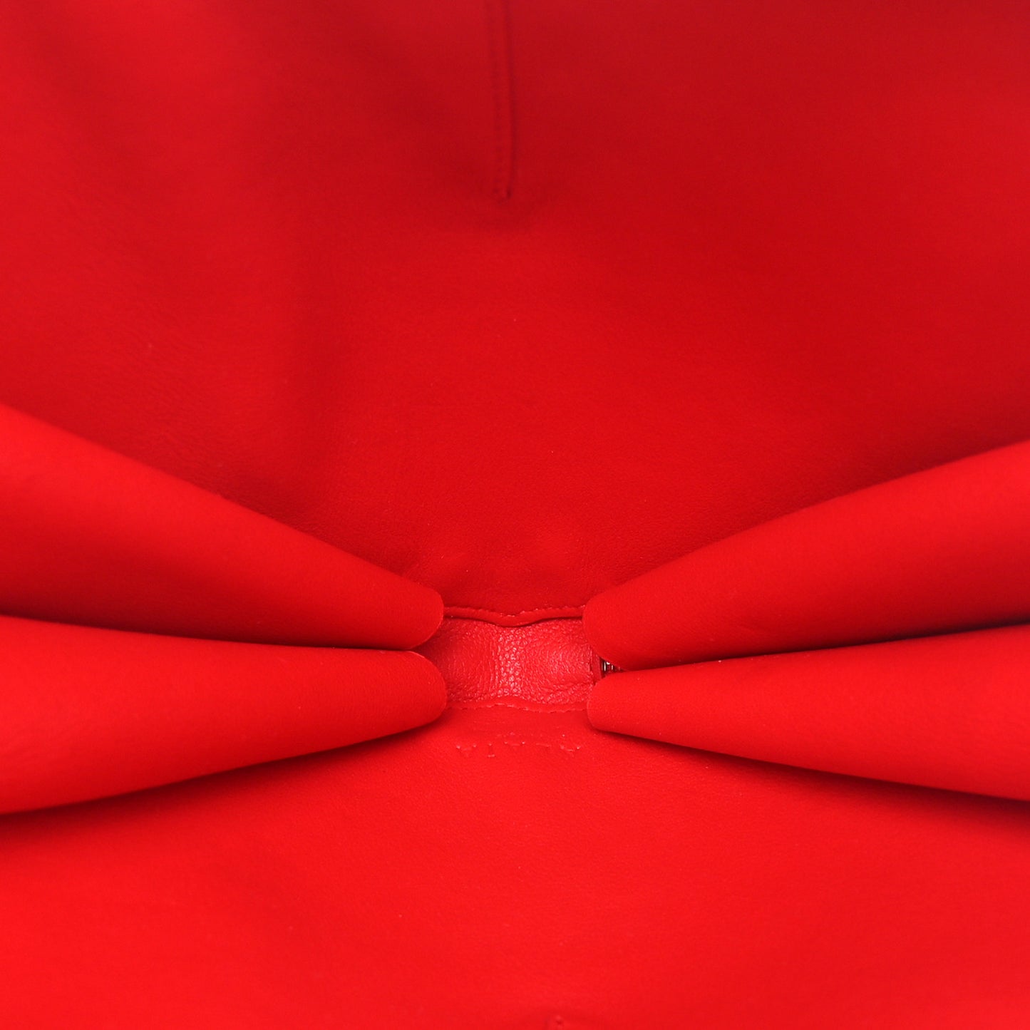 Patent Calfskin Le Coeur Bag Rouge Vermillon